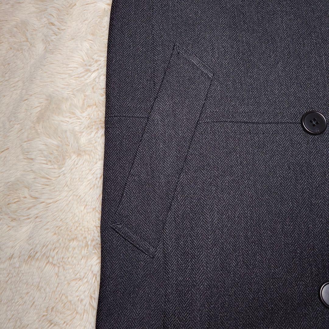 ビューティ＆ユース ヘリンボーン ジャンパースカート＆ジレ ブラック XS 現行