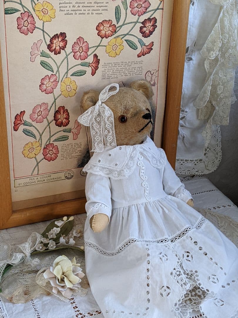 【m】アンティークベア　アンティークテディベア　ドイツ