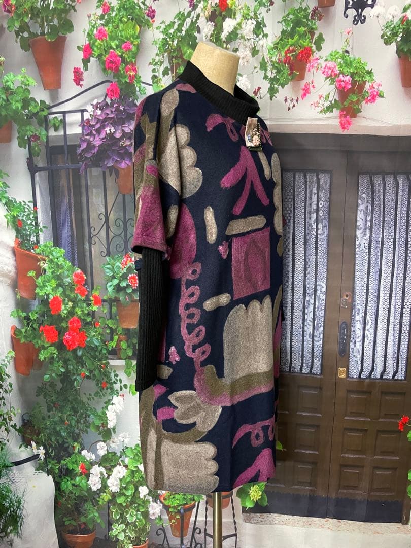 パール174レイヤード風TU（NV×PK)・