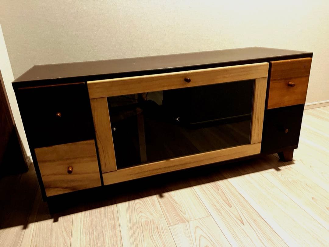 【横浜市西区引取り】ニトリ テレビボード 天然木 クオーレBR