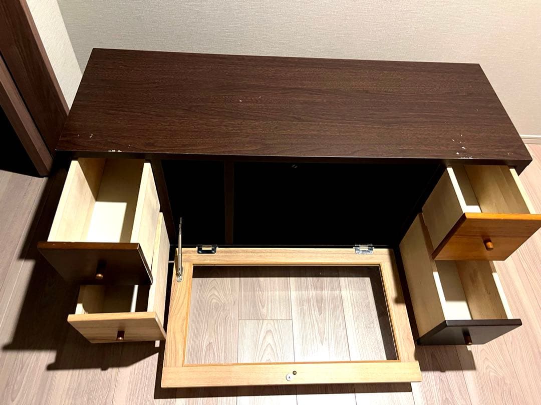 【横浜市西区引取り】ニトリ テレビボード 天然木 クオーレBR