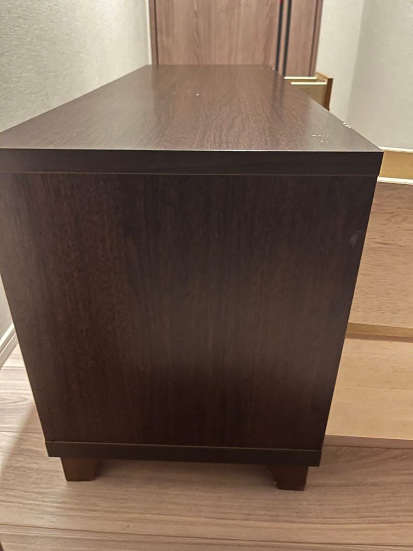 【横浜市西区引取り】ニトリ テレビボード 天然木 クオーレBR