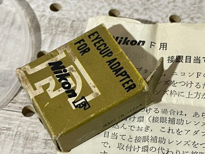希 少 Nikon Eyecup Adapter for Nikon F ニコン