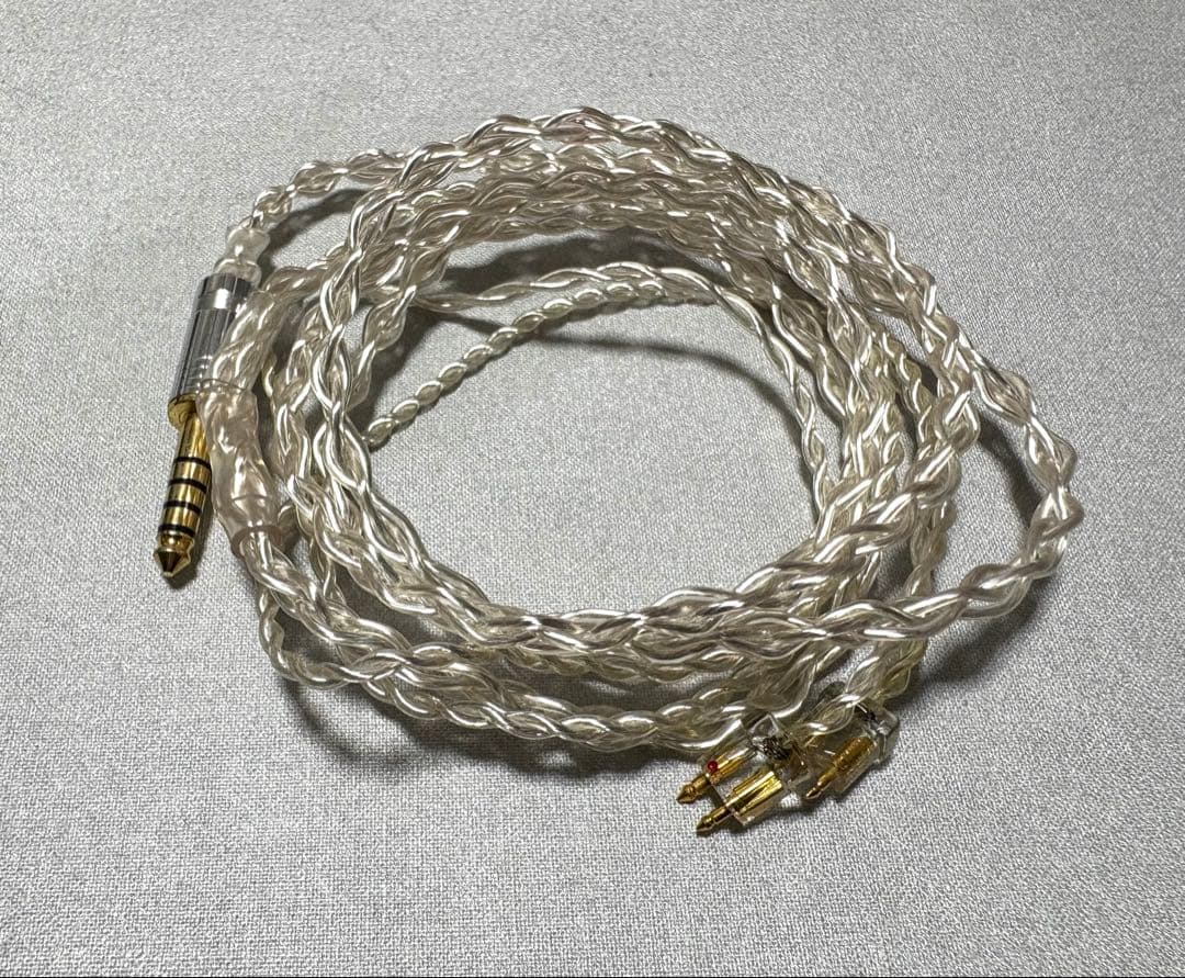 イヤホン K's audio works ExploreFlex FitEar 4.4mm