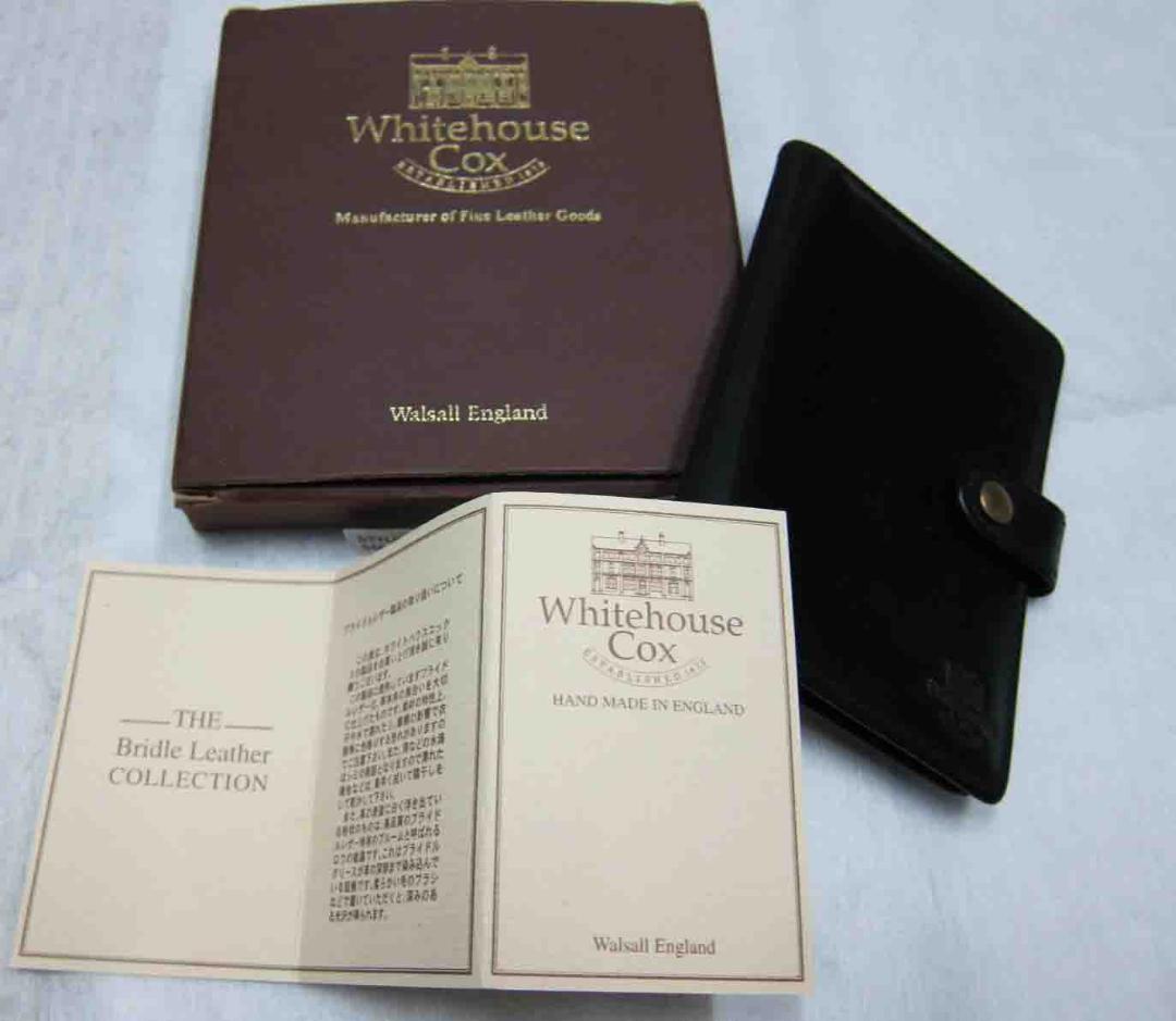 dog 　Whitehouse Cox 名刺入れ カードケース