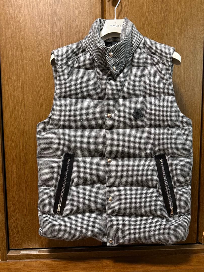 モンクレール MONCLER 22AW HERNIAIRE4 未使用品千鳥格子柄
