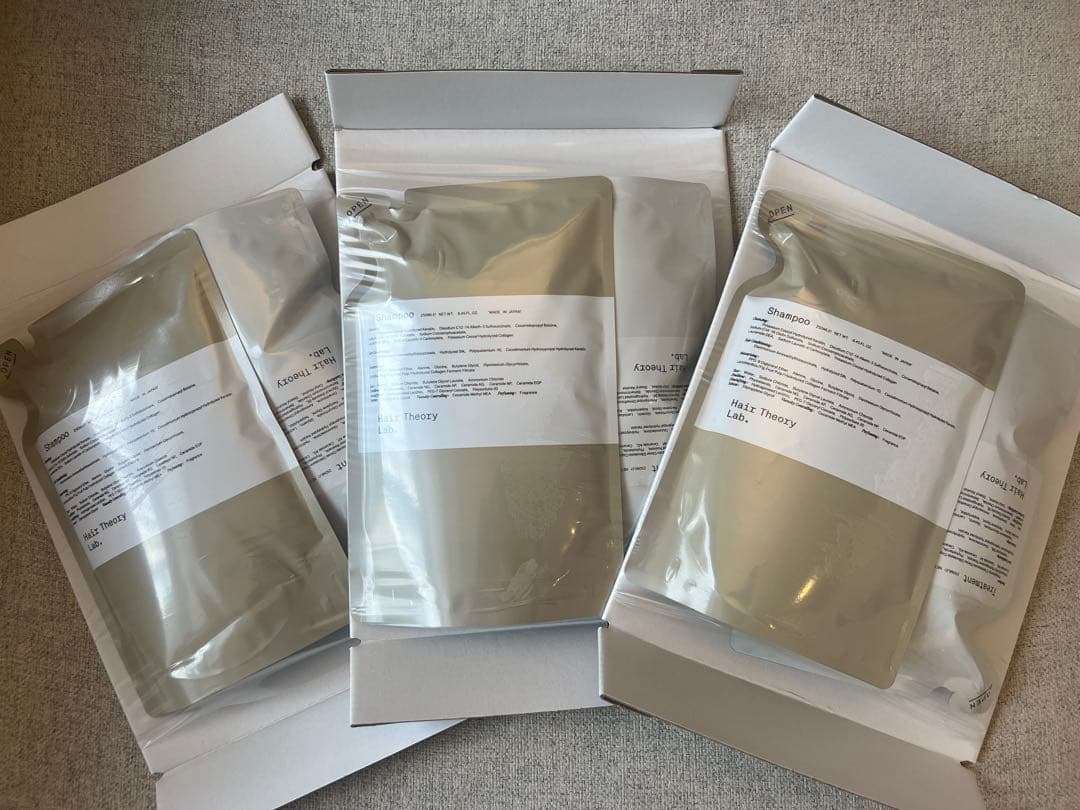 【詰め替え】ヘアセオリーラボ　シャンプー＆トリートメント 3セット