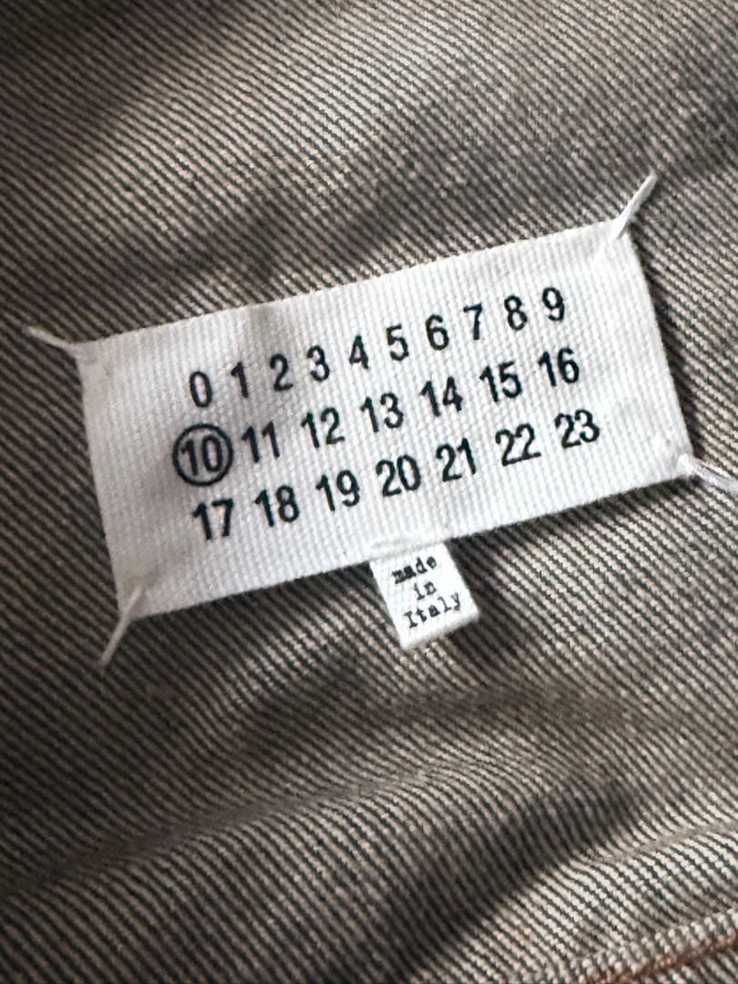 マルジェラ10 パッチワークデザイン デニムジャケット