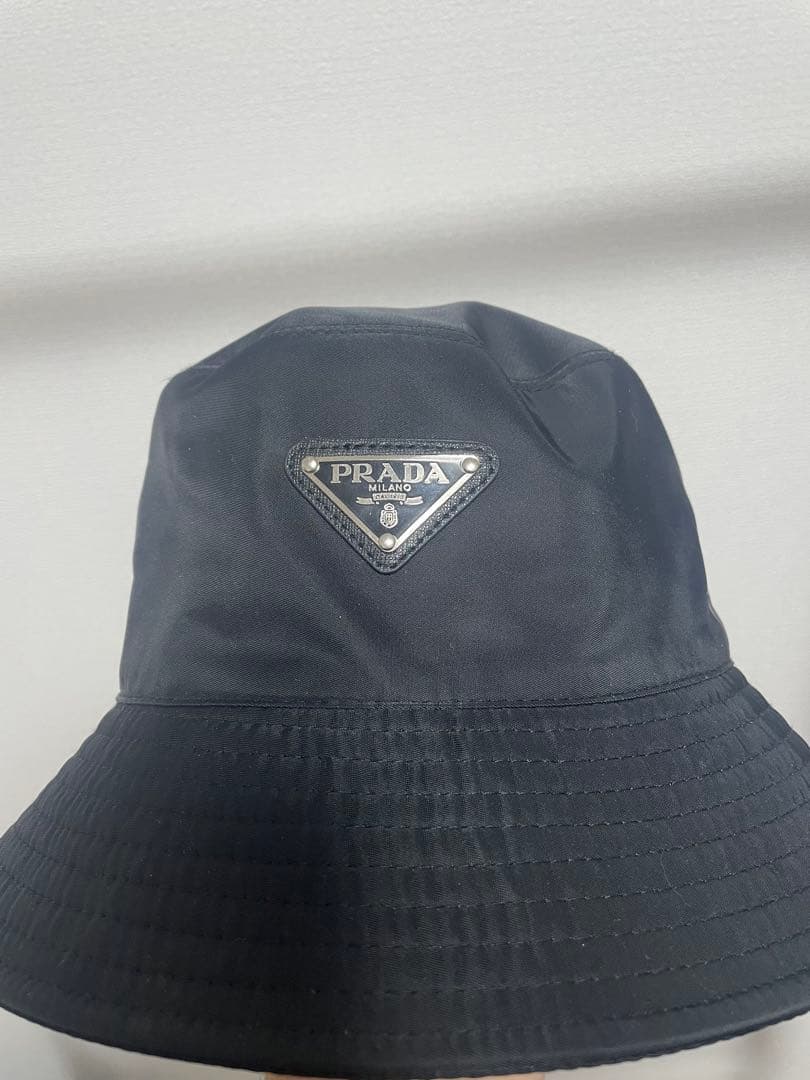PRADA バケットハット ブラック
