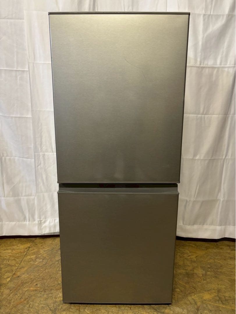 AQUA 2ドア冷蔵庫 AQR-13J (S) 2020年製 126L 右開き