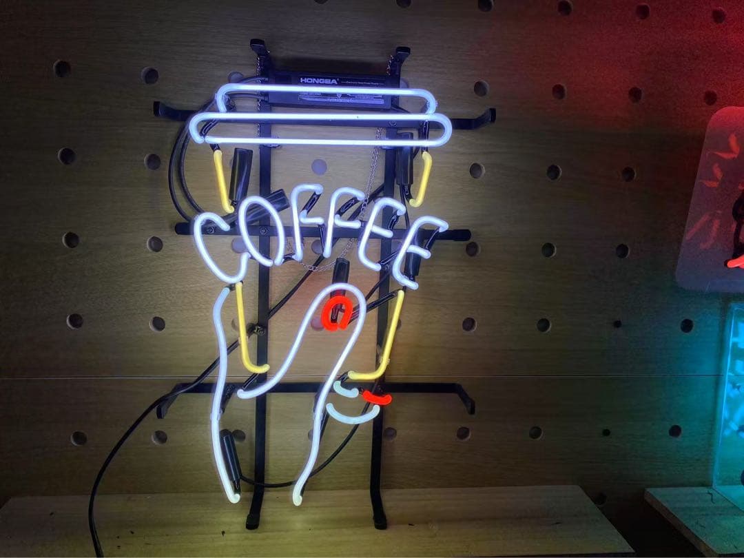 オーダーメイド　COFFEE カップ型　ネオンサインLED ネオン管　インテリア
