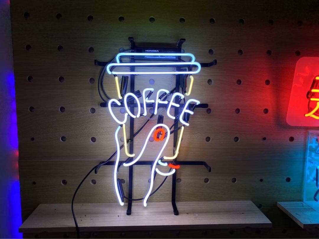 オーダーメイド　COFFEE カップ型　ネオンサインLED ネオン管　インテリア