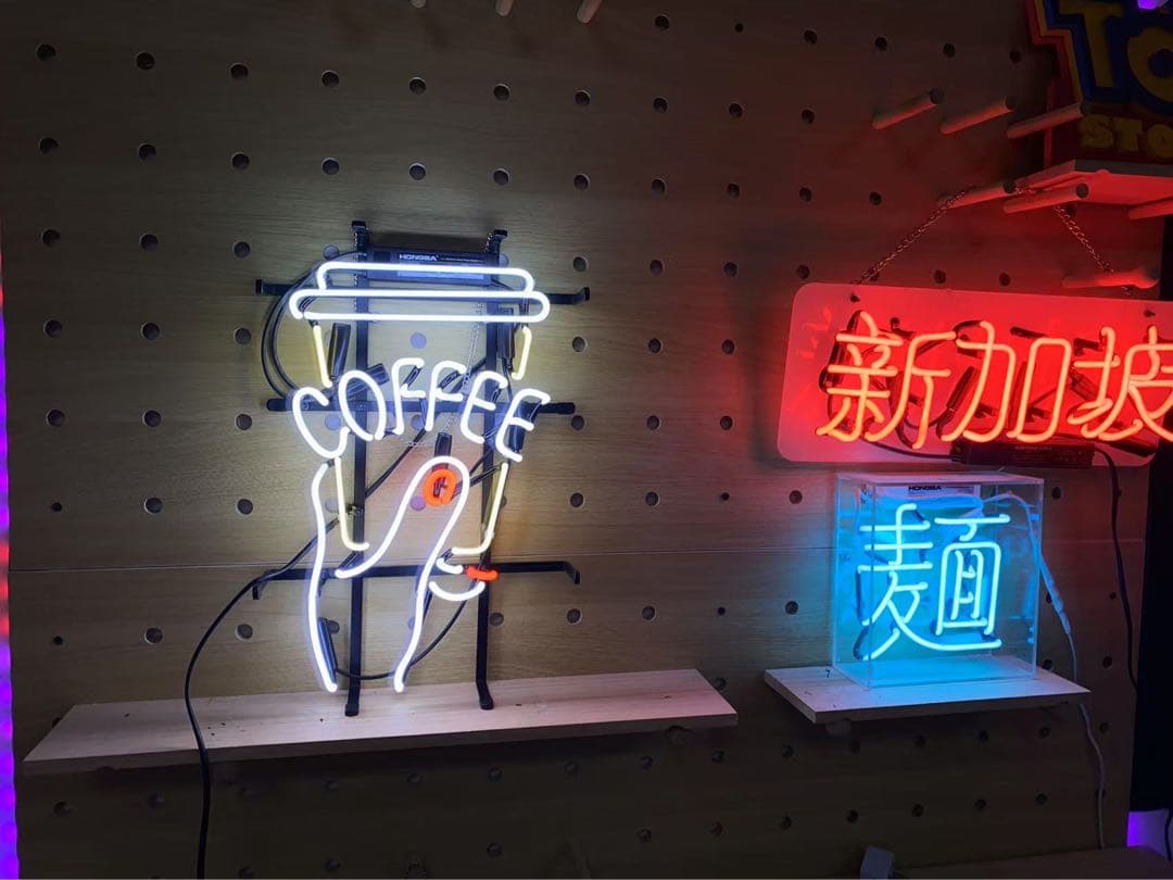 オーダーメイド　COFFEE カップ型　ネオンサインLED ネオン管　インテリア