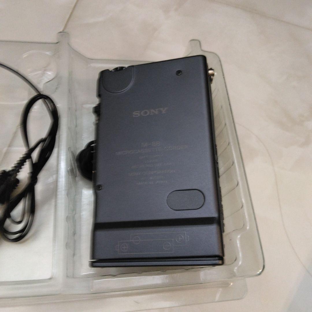 美品【通電確認済み品】 SONY ソニー マイクロカセットコーダー M-88
