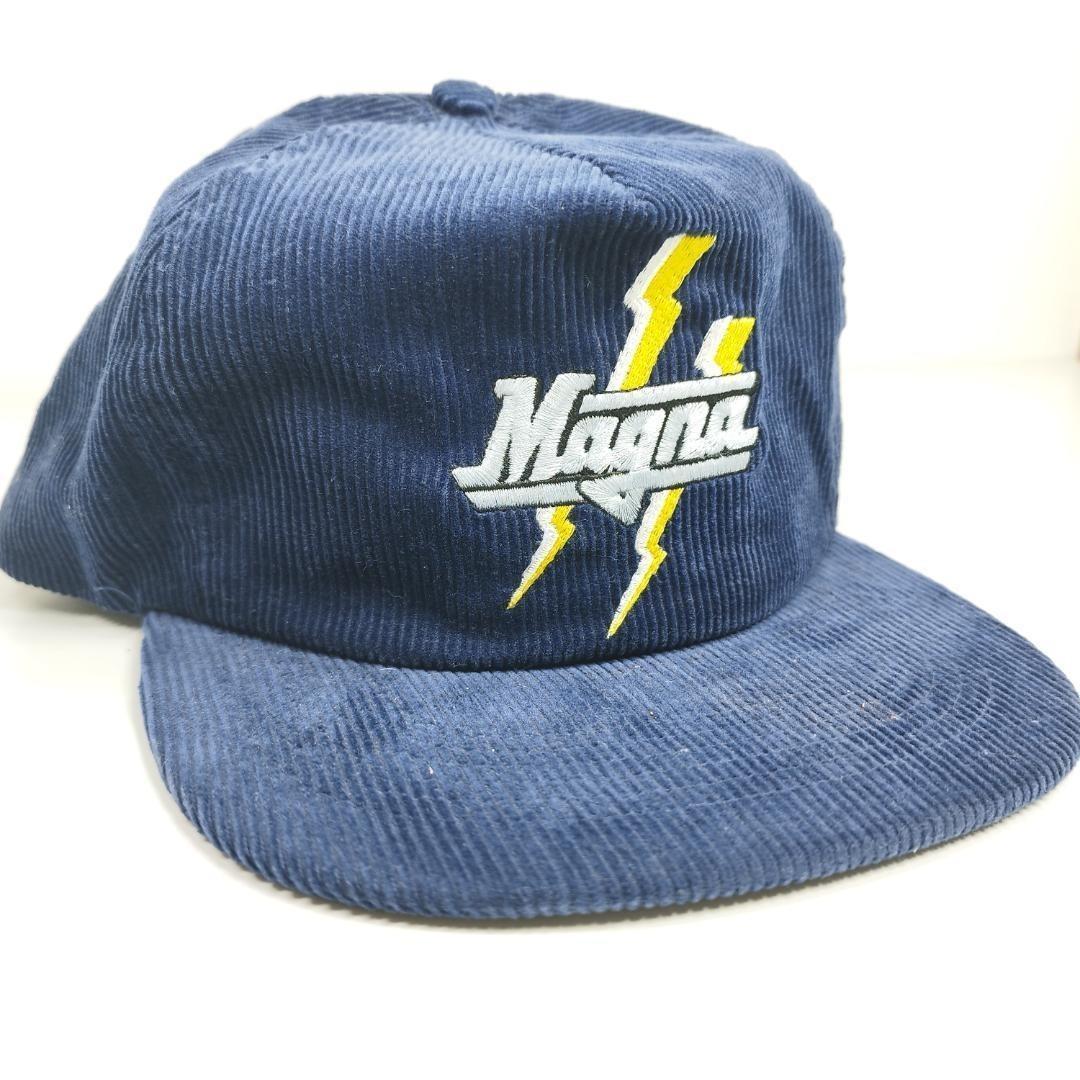 マグナ キャップ ビンテージ ロゴ ハット MAGNA アメリカ 古着 h385