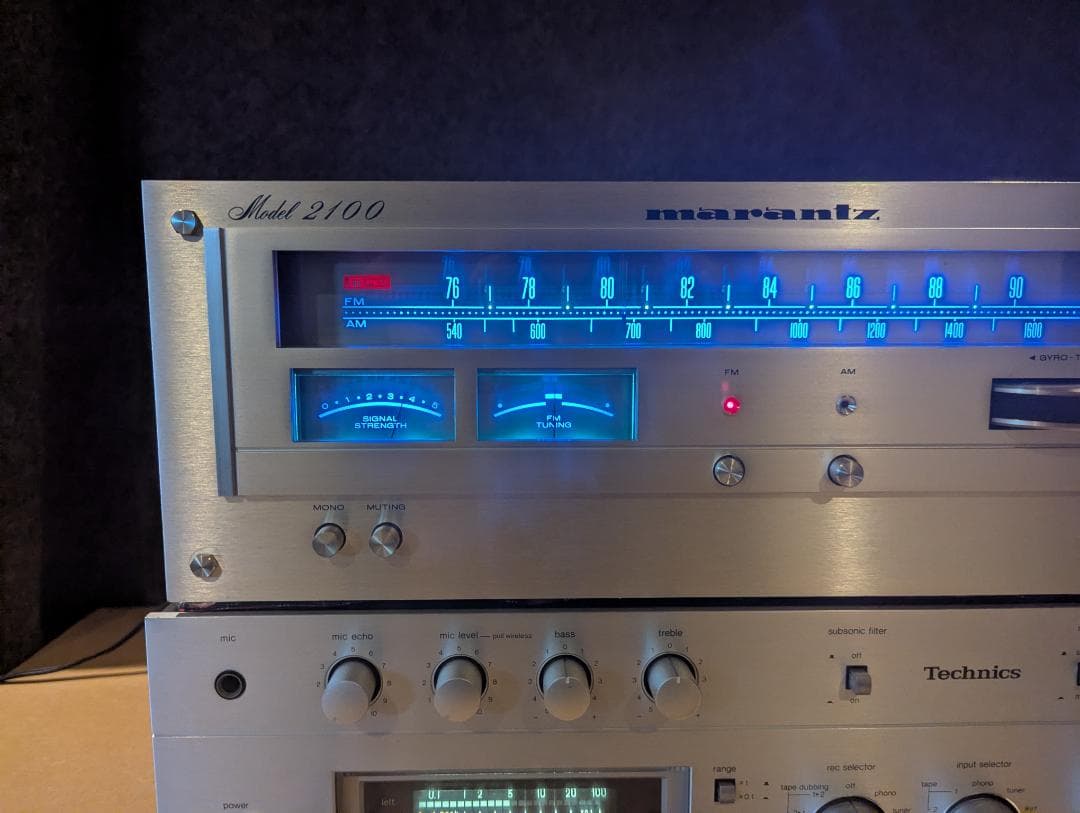 【ランプ交換・清掃済】Marantz Model 2100 チューナー 動作品