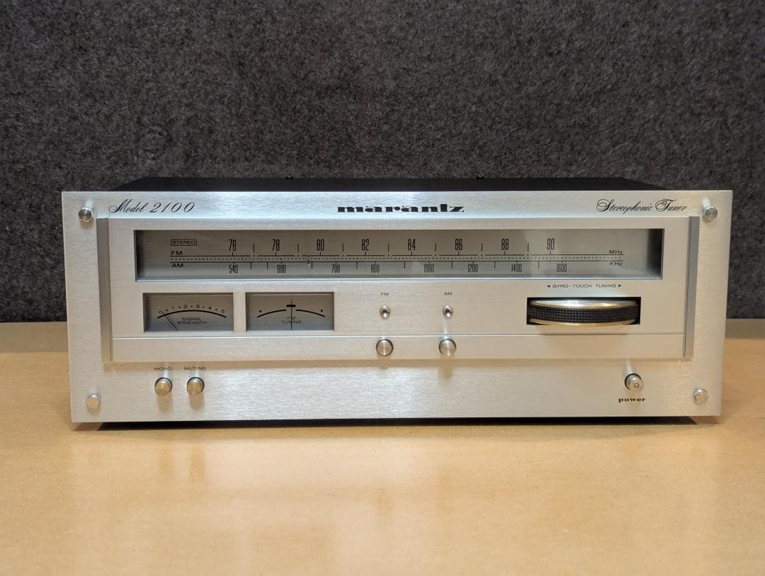 【ランプ交換・清掃済】Marantz Model 2100 チューナー 動作品