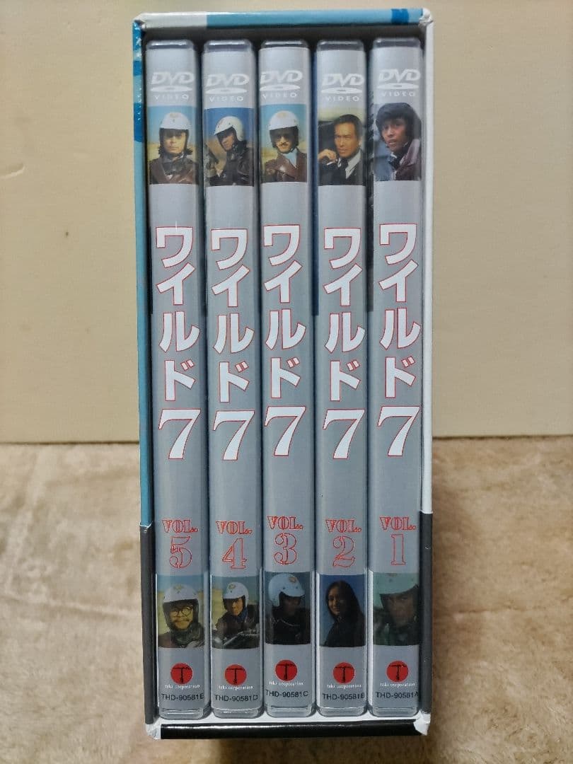 D*J様 ワイルド7 DVD-BOX〈初回限定・5枚組〉ニュープリント デジタル