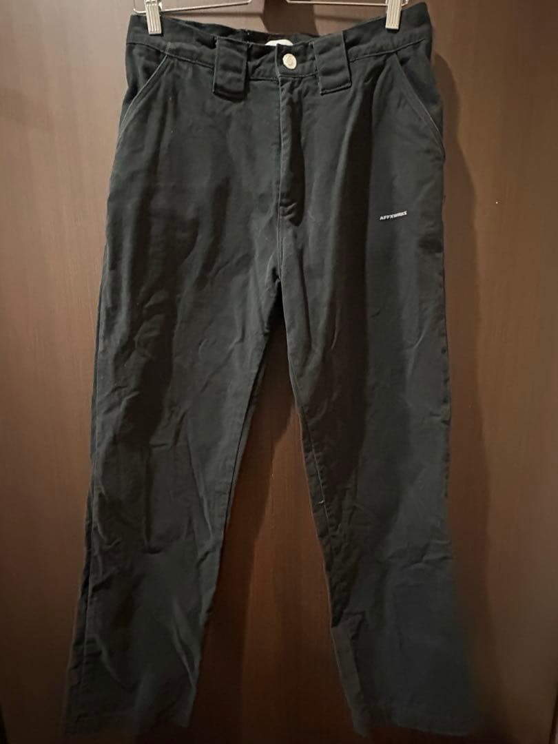 パンツ affxwrks DUTY PANT BLACK