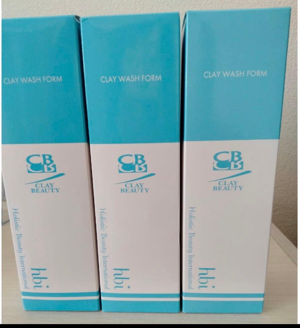 クレイビューティー　クレイウォッシュフォーム　3本