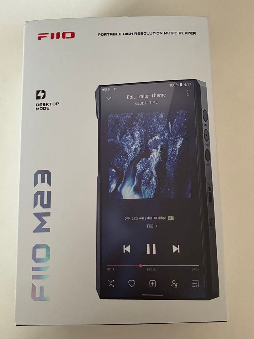 FiiO M23 純正レザーケース付き