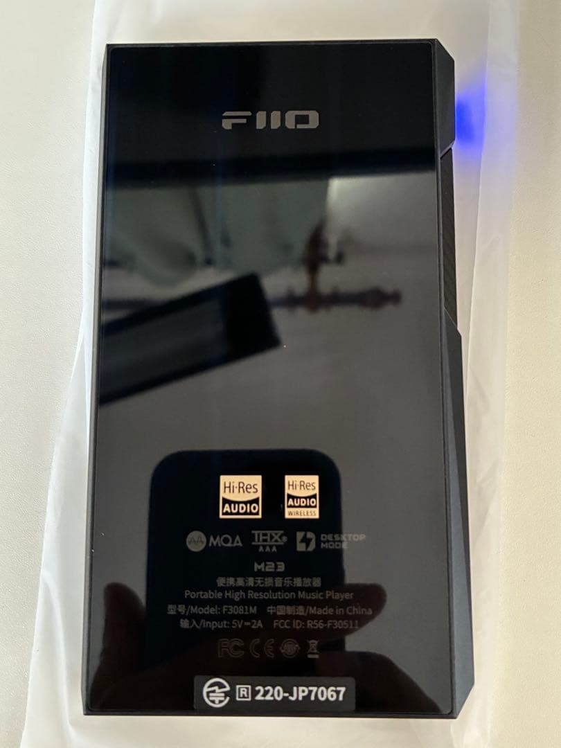 FiiO M23 純正レザーケース付き