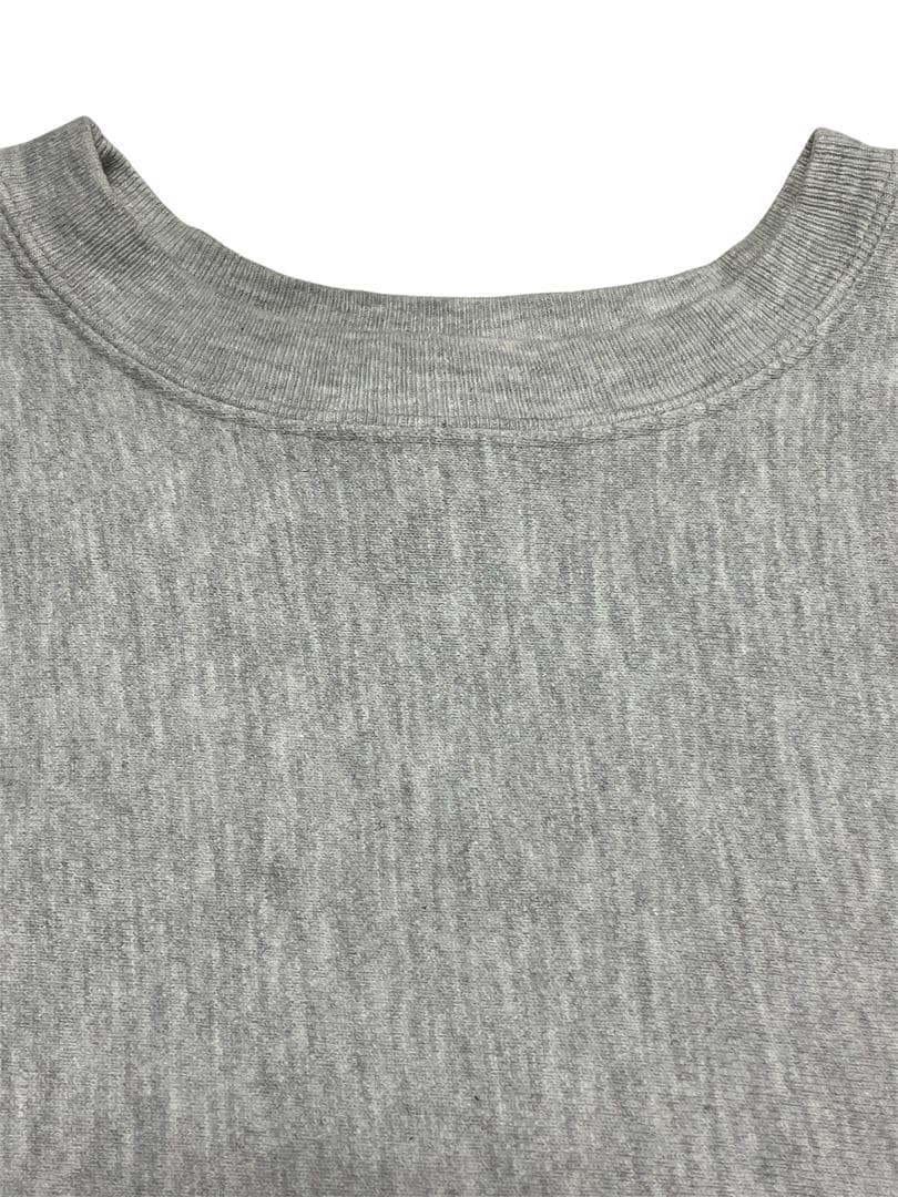 90s USA製 チャンピオン リバースウィーブ 刺繍ロゴ グレー スウェット