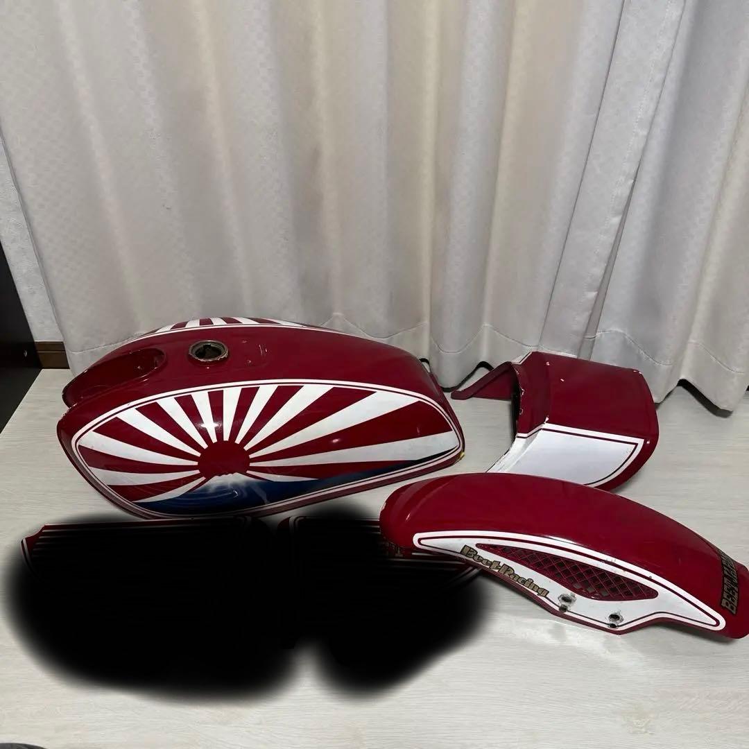 GS400 外装 サイドカバー左右無し