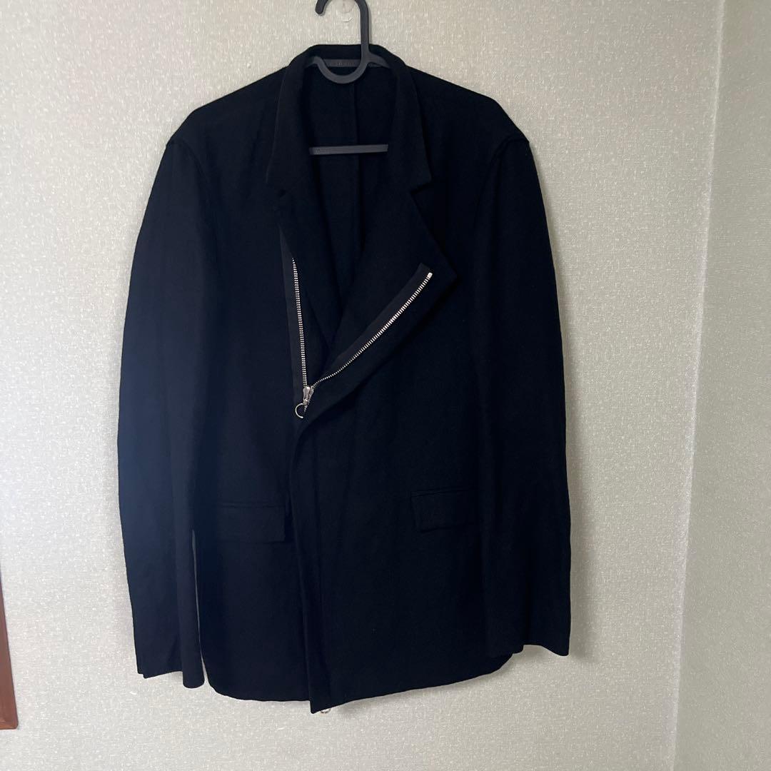 ル*ル様 kris van assche ウール　ジャケット　ブラック　46