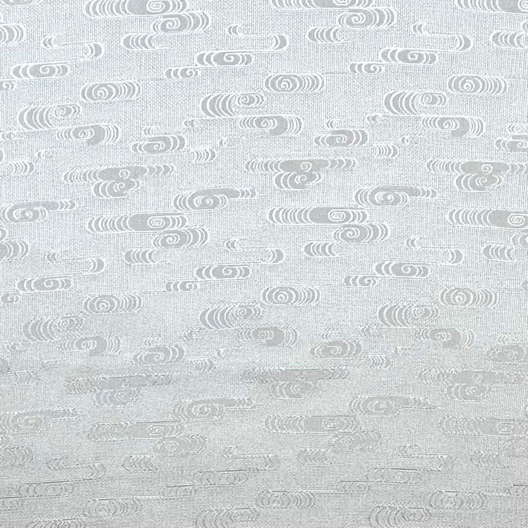 【激安】限定品！小松ちりめん正絹長襦袢単衣、夏用　グレー　22