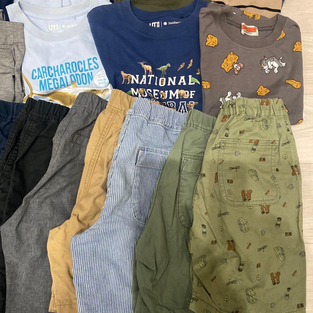 たお！【まとめ売り:130&120】キッズ服 男の子 38+36点セット！