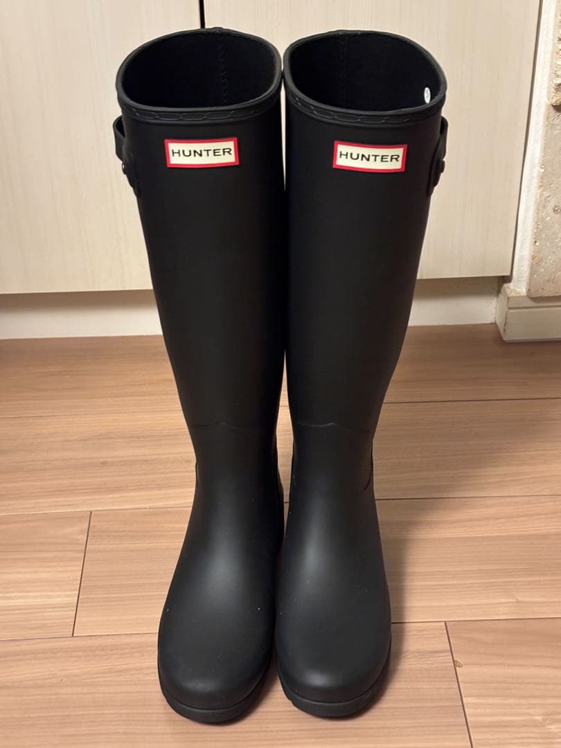 HUNTER 長靴 バックル付き 美品