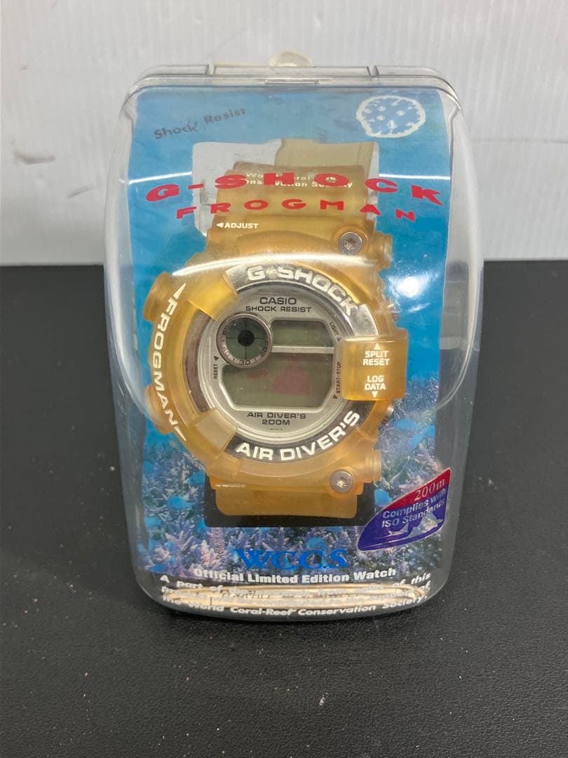 ほぼ未使用保管品G-SHOCK DW-8250WC-7AT WCCSフロッグマン