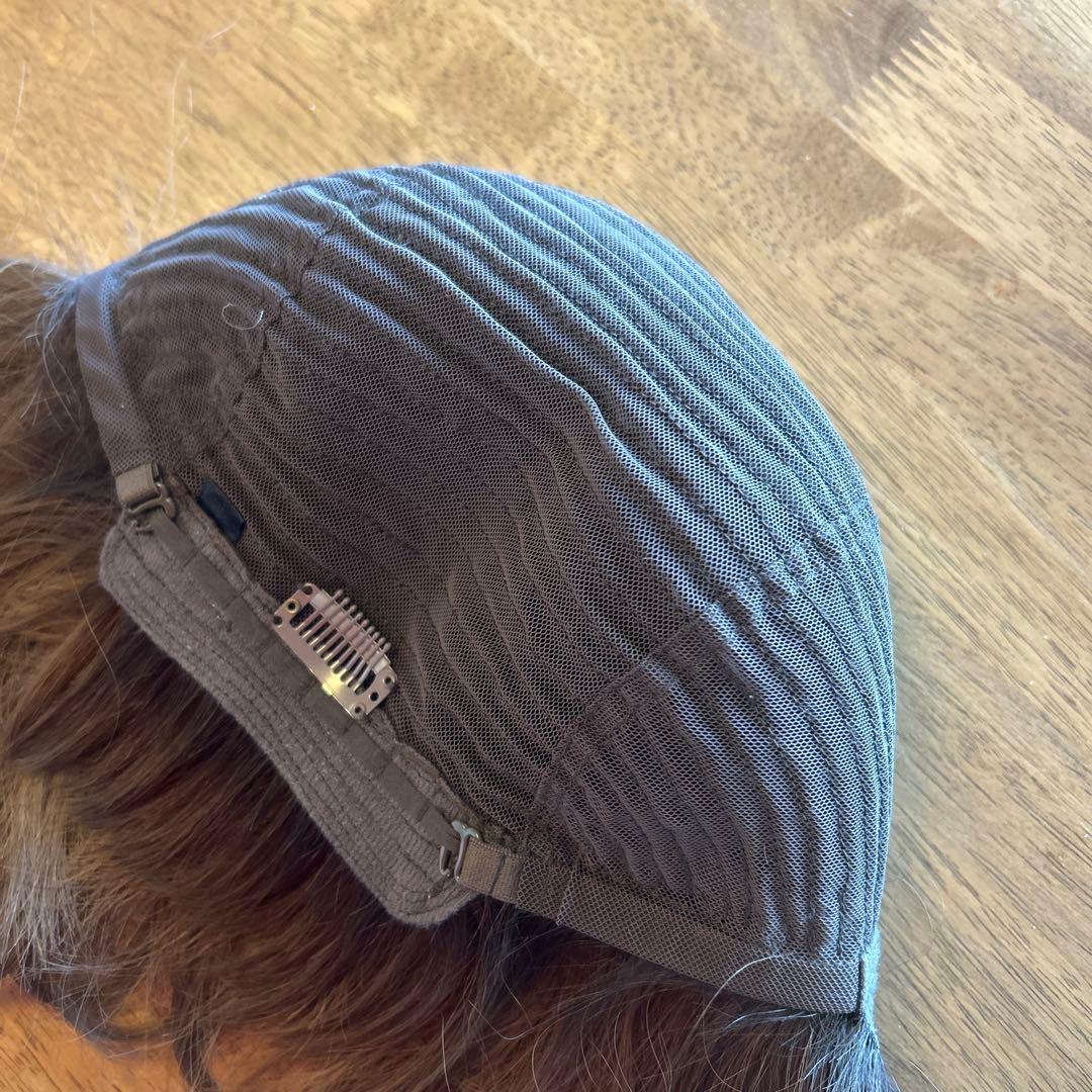 百合子 3Dウィッグ　Sサイズ　カット済み　アッシュブラウン