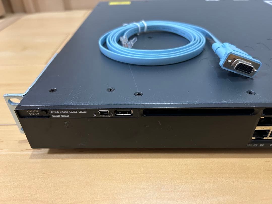 【CCNA、CCNP】1台セットCisco L3スイッチ3650