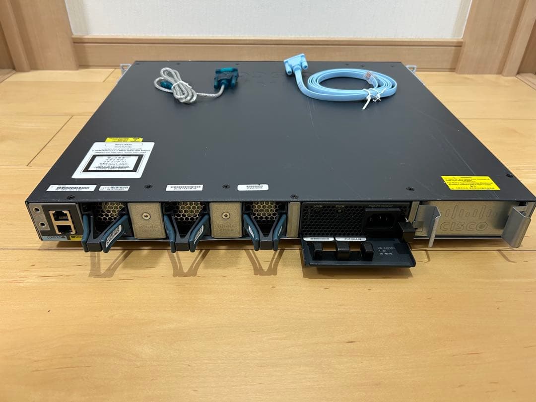 【CCNA、CCNP】1台セットCisco L3スイッチ3650