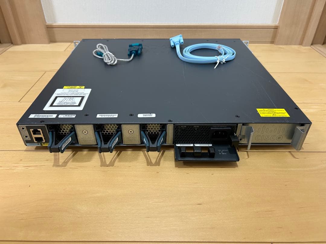 【CCNA、CCNP】1台セットCisco L3スイッチ3650