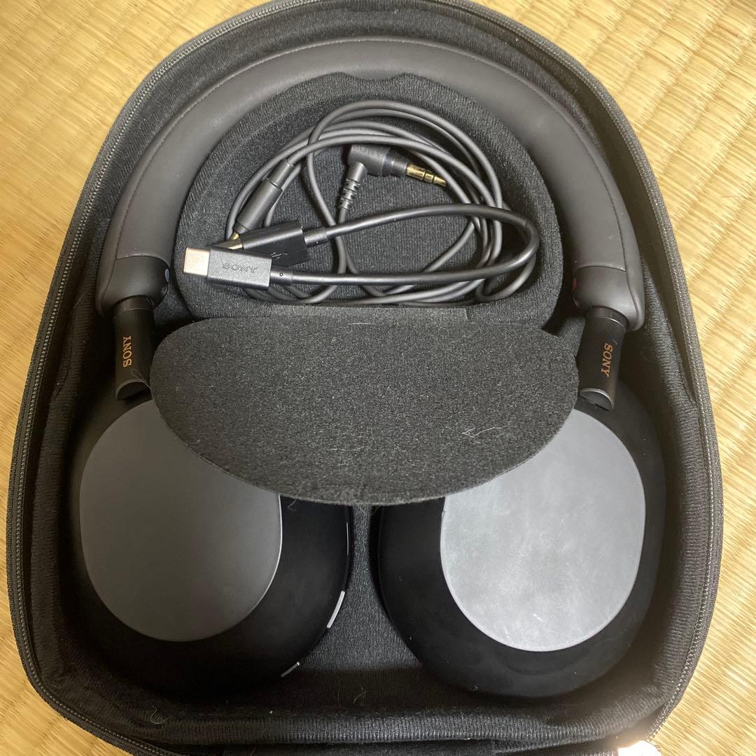 SONY ワイヤレスヘッドホン ブラックWH1000XM5 BM