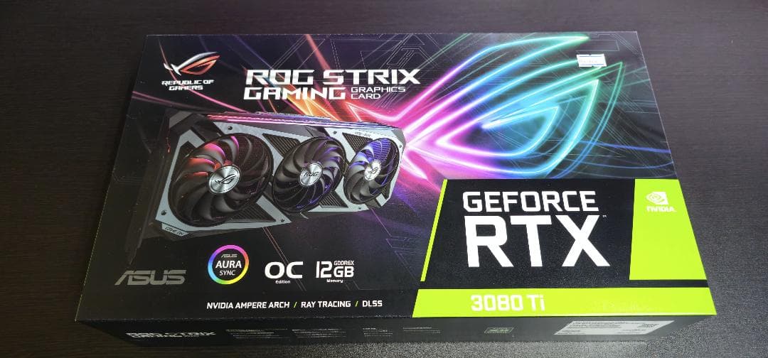 グラフィックボード・グラボ・ビデオカード ASUS ROG STRIX RTX3080Ti
