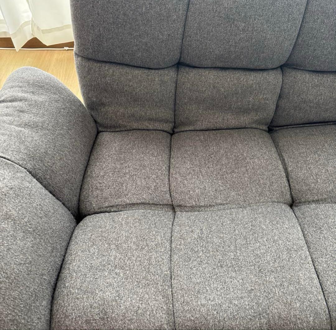 けちゃっぷ様限定ニトリ　コンパクトソファ ポケットO GY