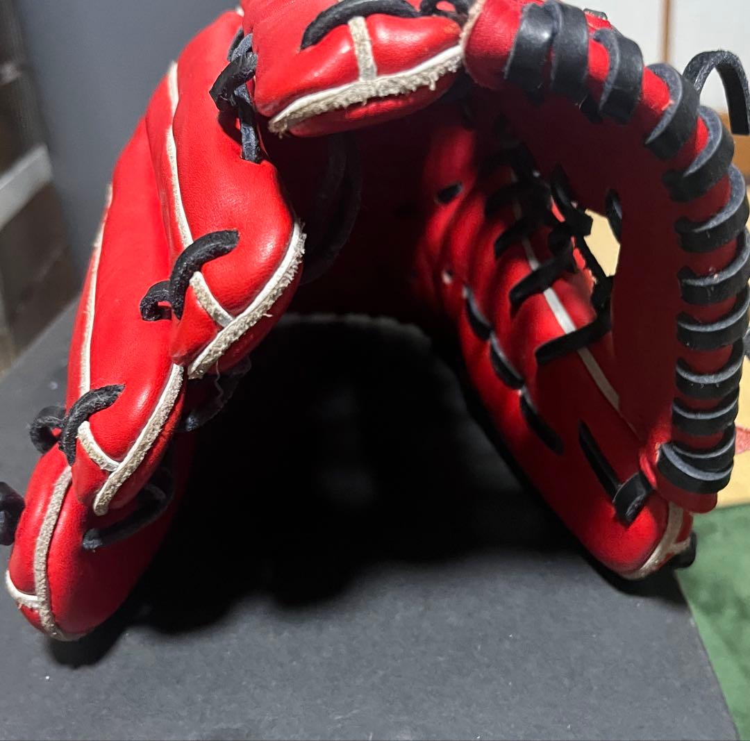 ATOMS 左投げ硬式外野用グローブ