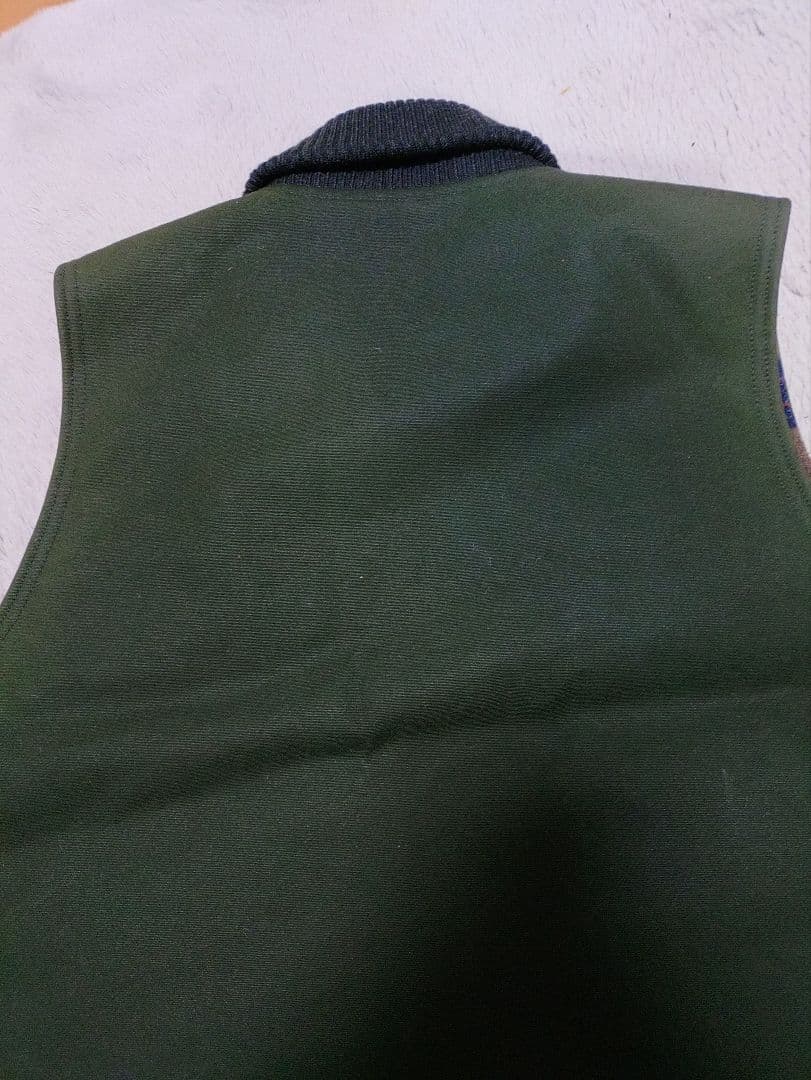 トップス TROPHY CLOTHING oiled duck storm vest