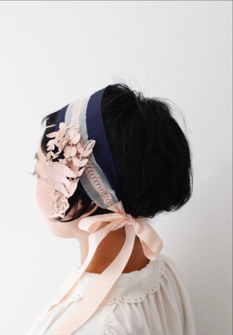 ミナペルホネン ヘッドドレス　forest parade