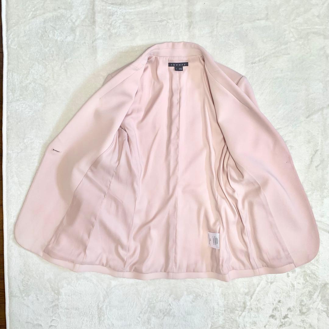 極美品！セオリー テーラードジャケット M/9号相当 ピンク