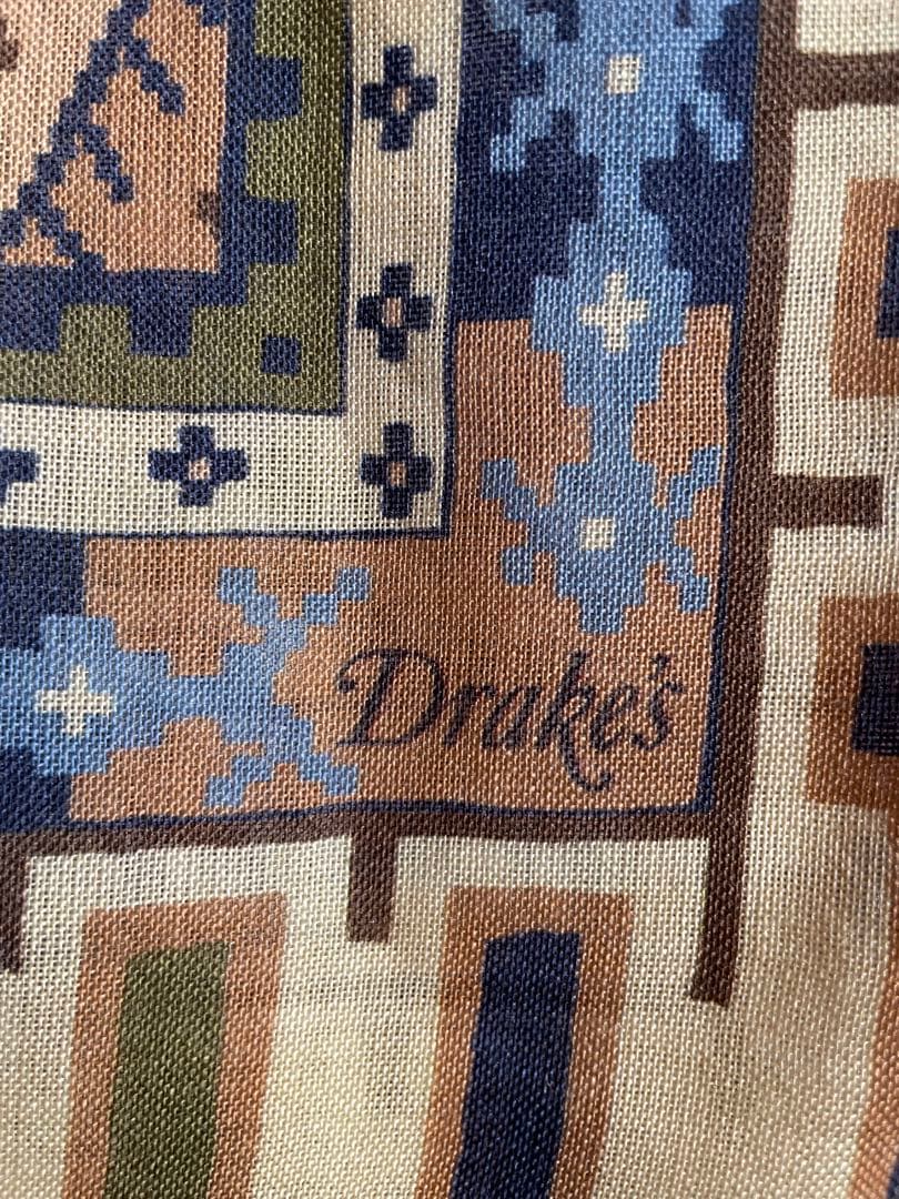 小物 Drake's scarf