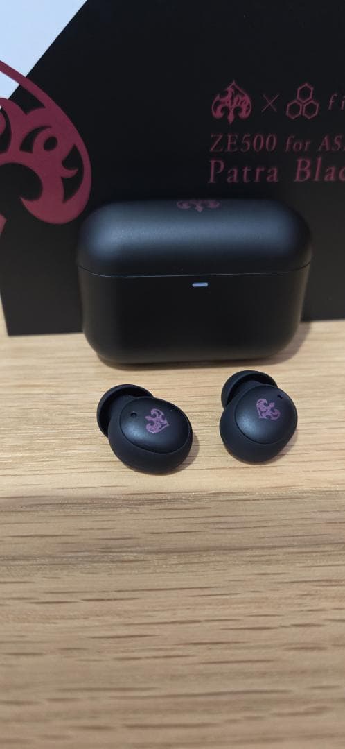 イヤホン ZE500 for ASMR Patra Black