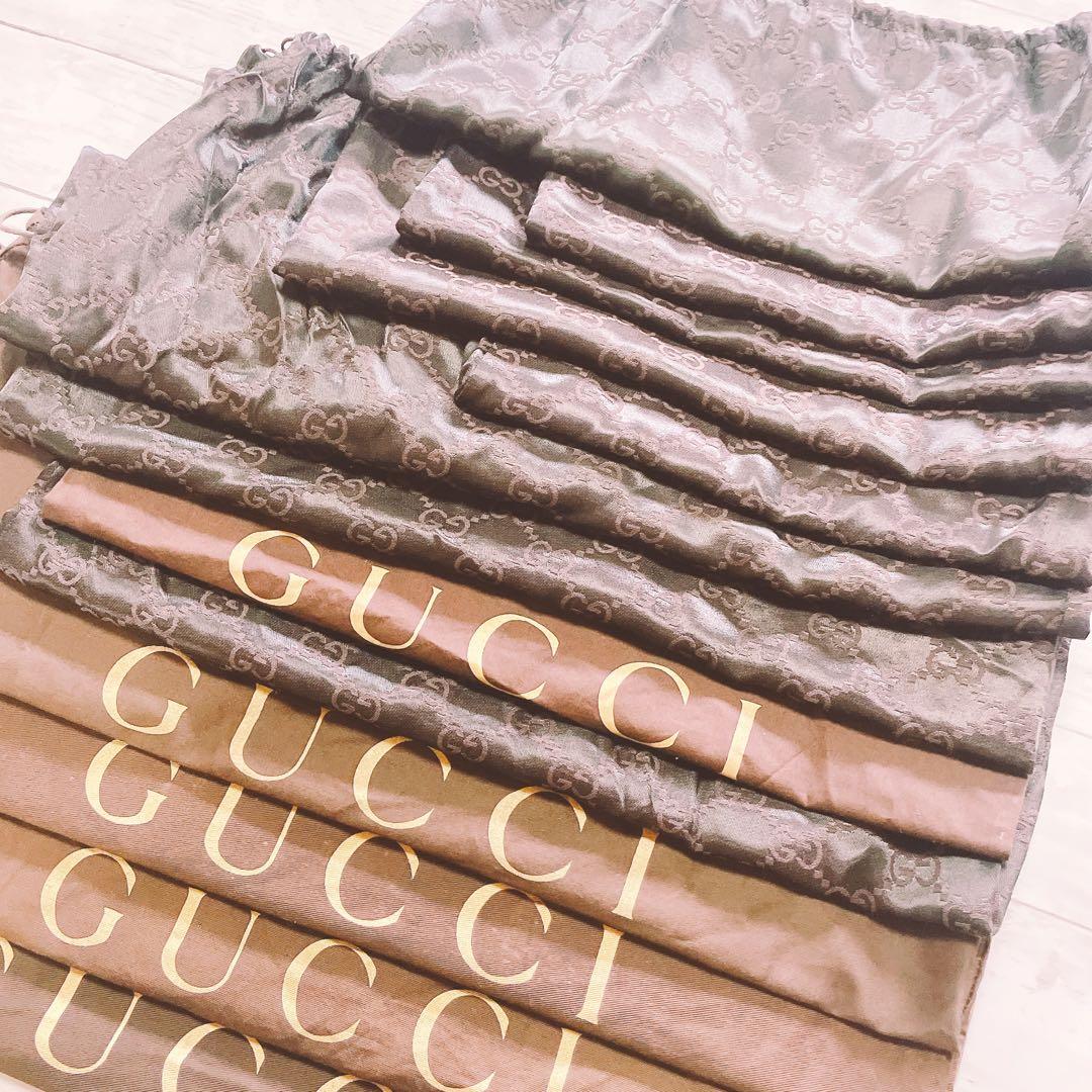 H2920 GUCCI グッチ　大 収納　保存袋　袋　バッグ　まとめ