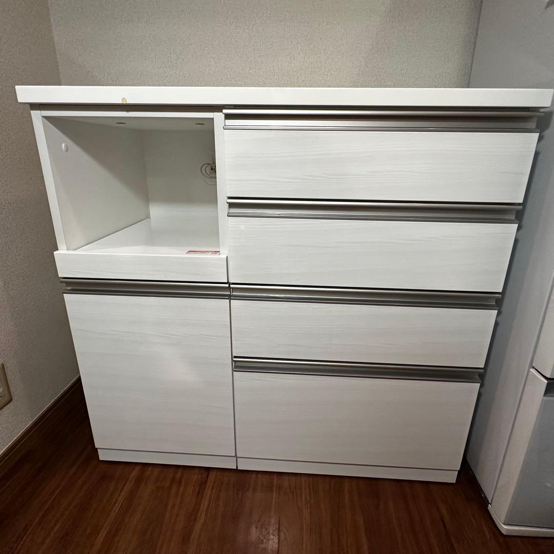 【直接引き取り限定】ニトリ　リガーレ100キッチンボード