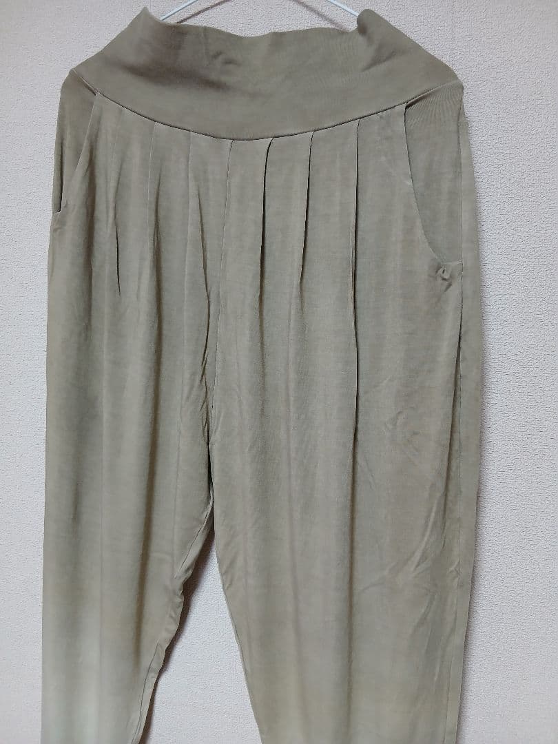 indigo sea2025☆バンブーリラックスパンツ☆グレーブラウン