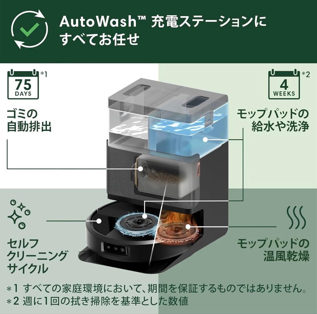 Roomba Plus 505 Combo +AutoWash™ 送料込み
